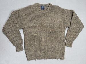 Vintage Gap Wool Sweater Speckled Donegal Style Unisex Small Retro Oversized Fit